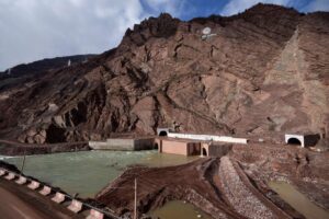 На строительстве Рогунской ГЭС в Таджикистане произошёл прорыв воды